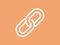 Graphic of two links linked together